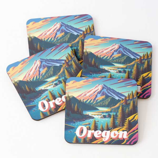 Item preview, Oregon Mountain And Trees designed and sold by OregonsOwn.