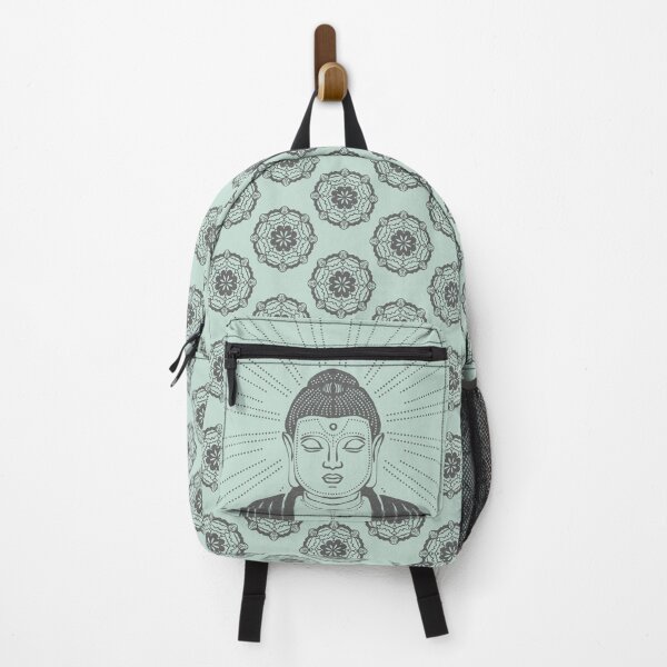 Item preview, Buddha Nirvana - Mint + Slate designed and sold by Irene Estelle.