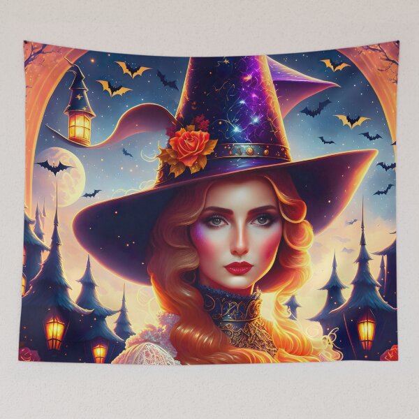 Item preview, Essex Purple Witch  designed and sold by @adorcharm Modern & Classic AI Art.