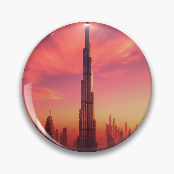 Item preview, Burj Khalifa at Sunset designed and sold by badguyduh.