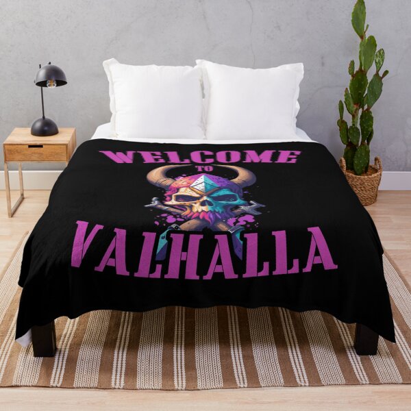Item preview, Norse Mythology Welcome to Valhalla Viking Quote designed and sold by wingstar.