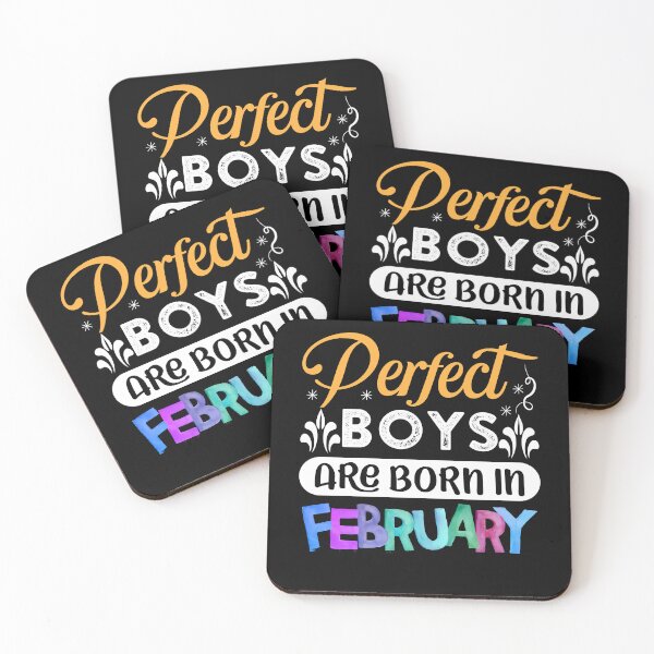 Item preview,  Perfect boys are born in February ,Zodiac Magic: February Born Celebrations designed and sold by metacollection.