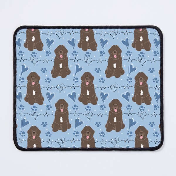 Item preview, LOVE Brown White Newfie Newfoundland Dog 4 designed and sold by Lulupainting.