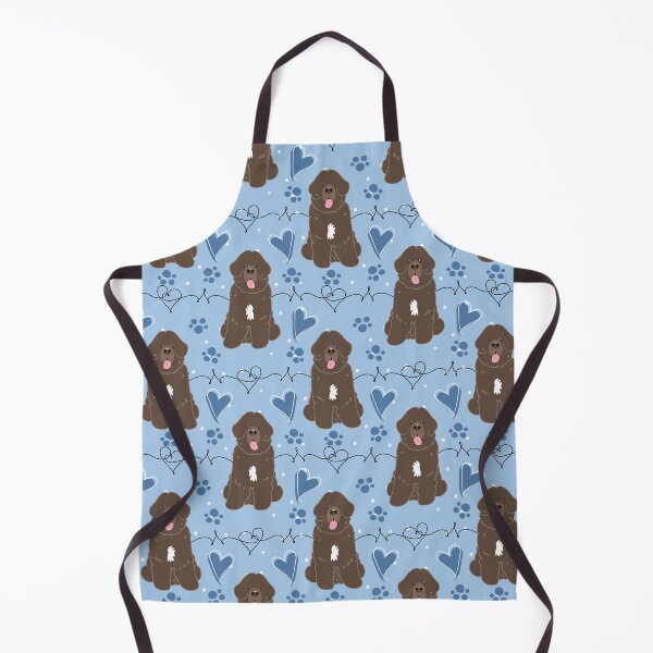 Item preview, LOVE Brown White Newfie Newfoundland Dog 4 designed and sold by Lulupainting.