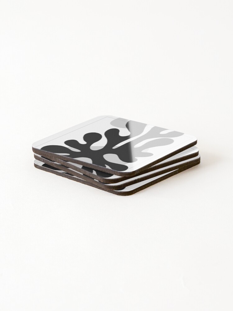 Thumbnail 4 of 5, Coasters (Set of 4), Abstract Ink designed and sold by ARDunne.