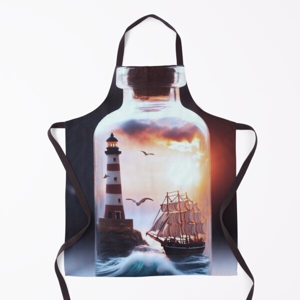 Item preview, A sea story in a glass bottle. designed and sold by growing-mom.