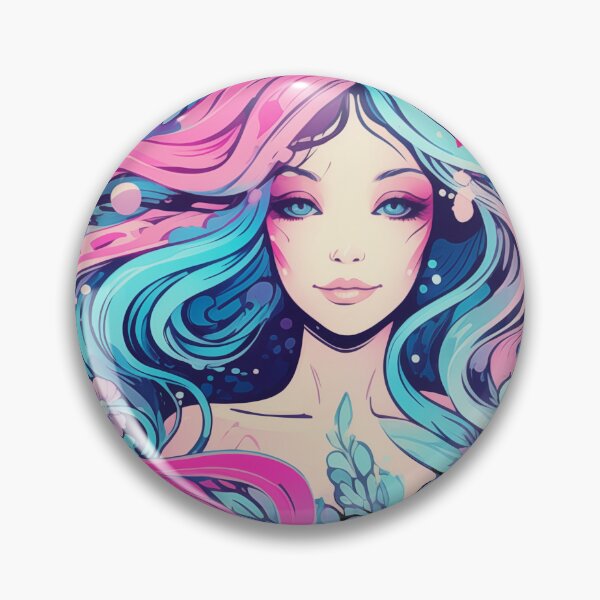 Item preview, cosmic pastel mermaid  designed and sold by TankandDPS.