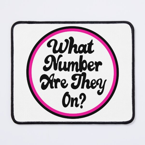Item preview, What Number Are They On? Pink designed and sold by Fancyc.