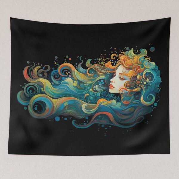 Item preview, cosmic mermaid  designed and sold by TankandDPS.