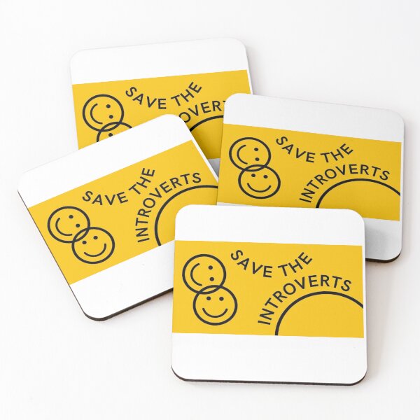 Item preview, Save the Introverts designed and sold by Caty Holbrook.