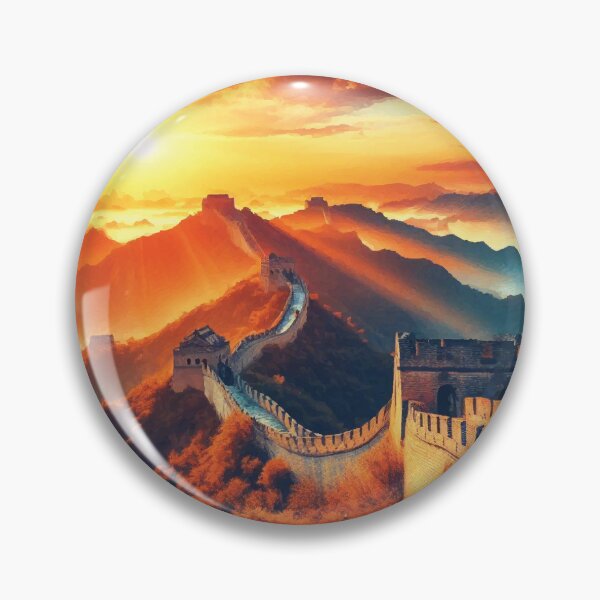 Item preview, Great Wall of China at Sunset designed and sold by badguyduh.