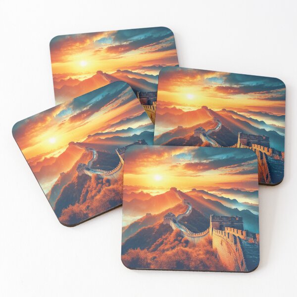 Item preview, Great Wall of China at Sunset designed and sold by badguyduh.