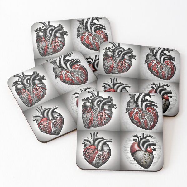 Item preview, AI-created "The Hybrid Heart - The 4 Betas" designed and sold by Dan Farsaci.