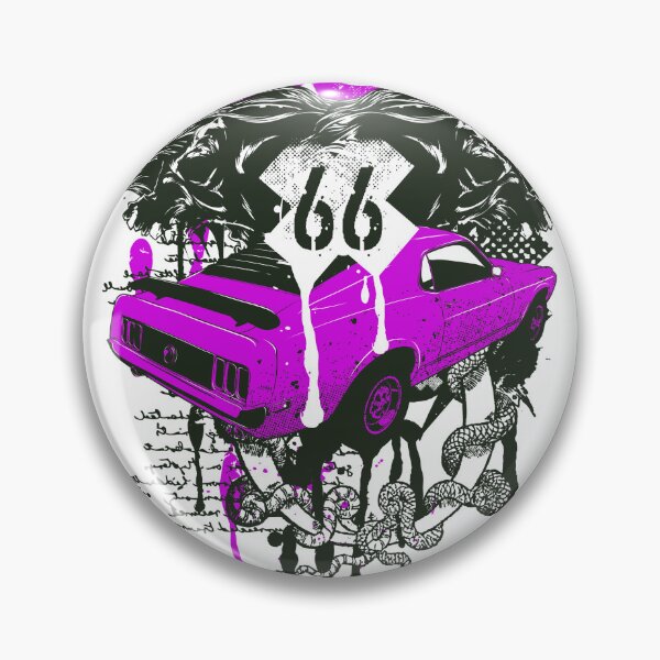 Aperçu de l'œuvre Route 66 vintage créée et vendue par Wise-Outfit.