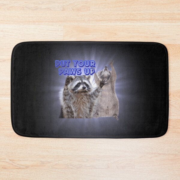 Item preview, Put Your Paws Up Raccoons designed and sold by LILAC-INFANT.