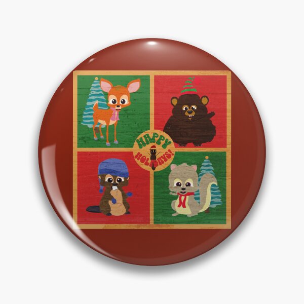 Item preview, South Park Woodland Critters Happy Holidays designed and sold by Sammi7angel.