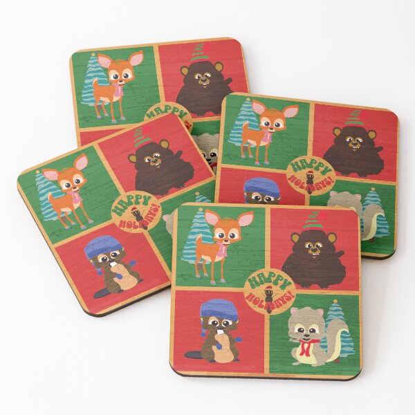 Item preview, South Park Woodland Critters Happy Holidays designed and sold by Sammi7angel.