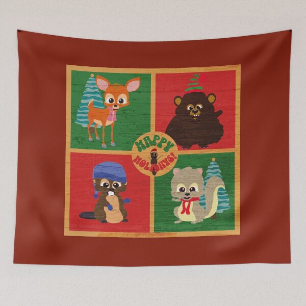 Item preview, South Park Woodland Critters Happy Holidays designed and sold by Sammi7angel.