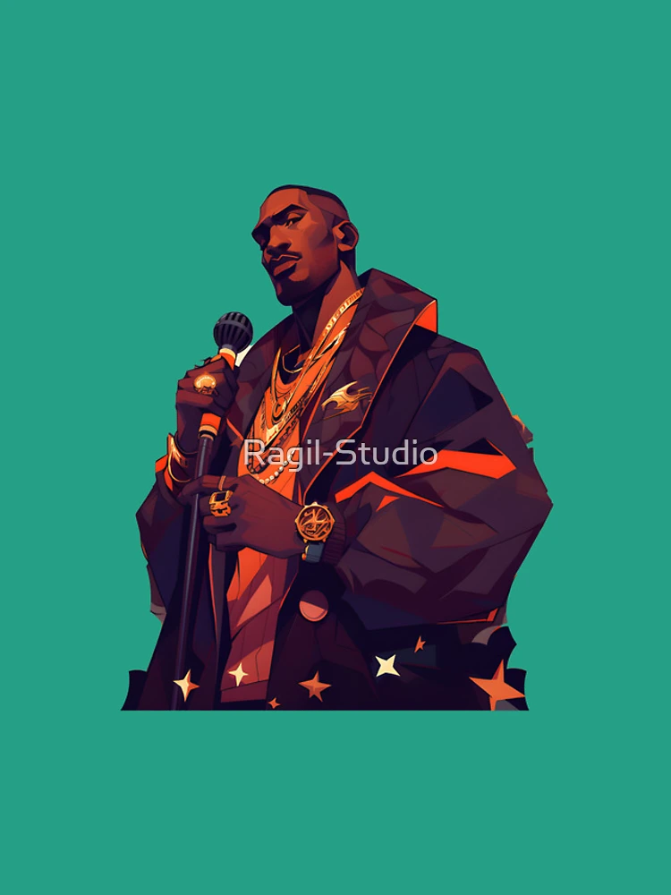 Thumbnail 4 of 4, Samsung Galaxy Phone Case, Rakim Rapper designed and sold by Ragil-Studio.