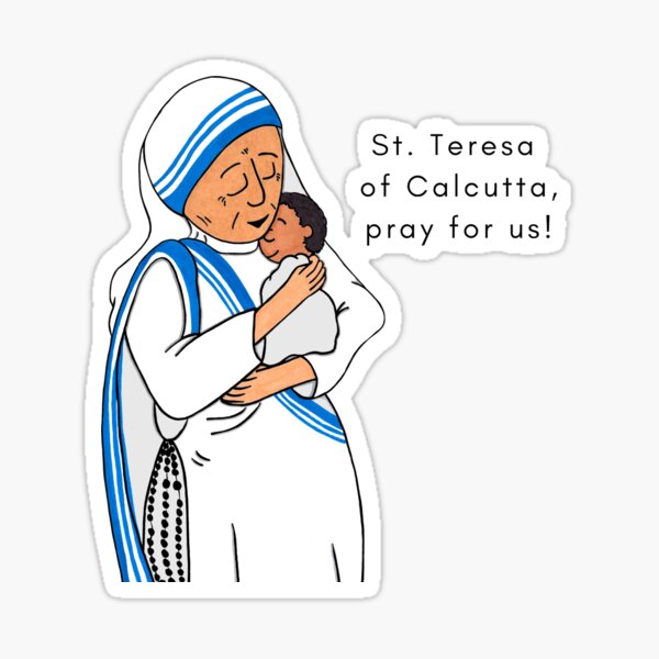 Teresa of Calcutta Sticker