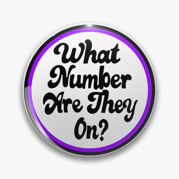 Item preview, What Number Are They On? Purple designed and sold by Fancyc.