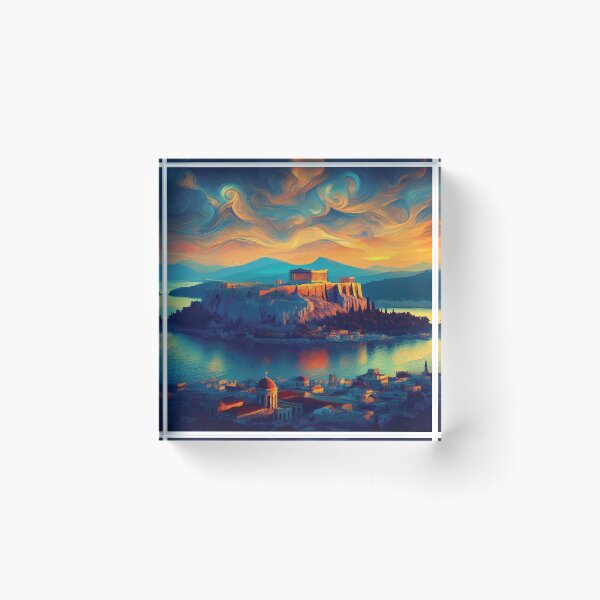 Item preview, The Acropolis at Sunset designed and sold by badguyduh.