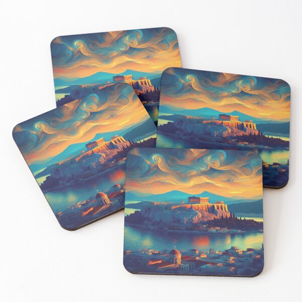 Item preview, The Acropolis at Sunset designed and sold by badguyduh.