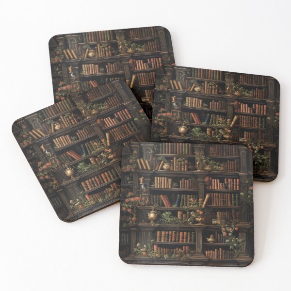 Item preview, Dark Library Dark Academia designed and sold by Michele Bergh.