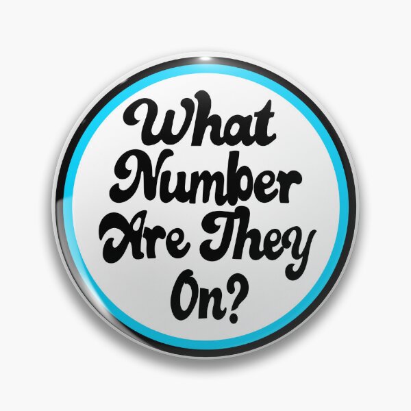 Item preview, What Number Are They On? Aqua designed and sold by Fancyc.