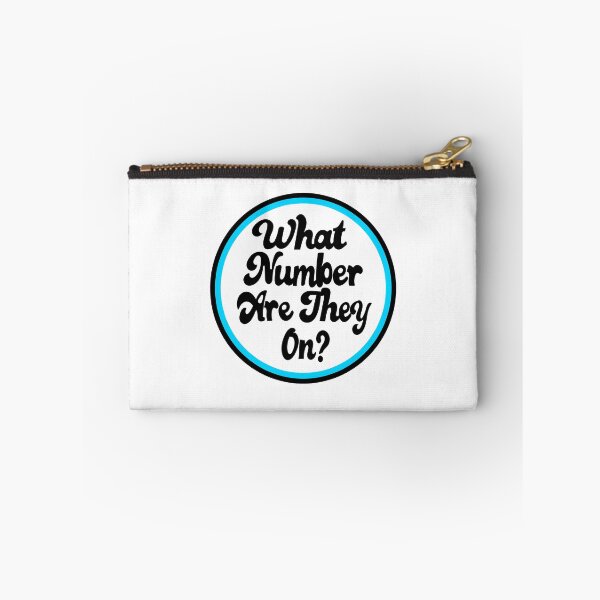 Item preview, What Number Are They On? Aqua designed and sold by Fancyc.