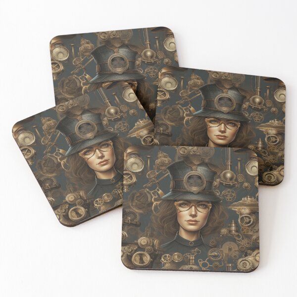 Item preview, Steampunk Woman  designed and sold by Michele Bergh.