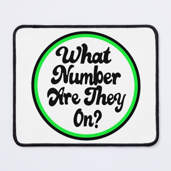 Item preview, What Number Are They On? Green designed and sold by Fancyc.