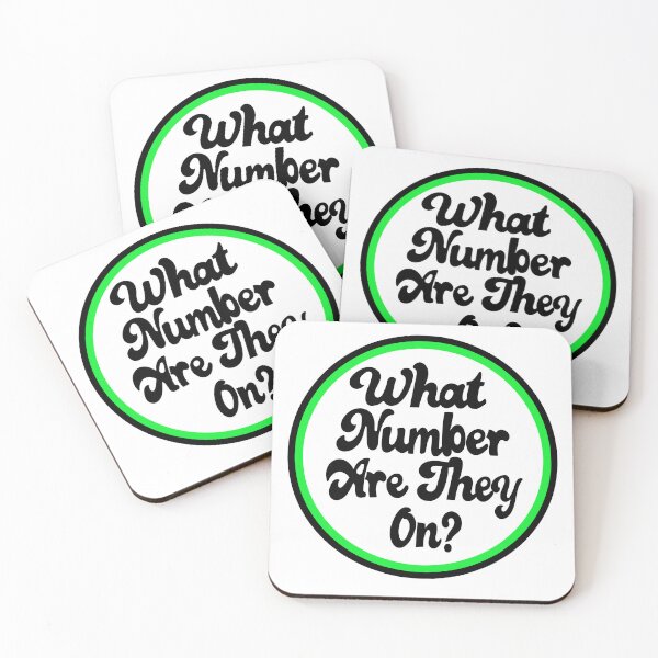 Item preview, What Number Are They On? Green designed and sold by Fancyc.