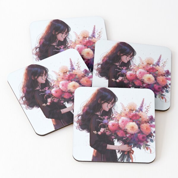 Item preview, Bouquet and girl. designed and sold by growing-mom.