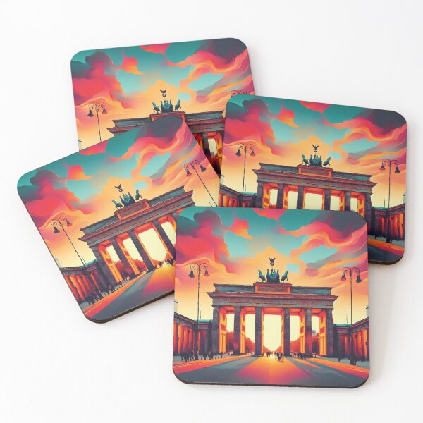 Item preview, Brandenburg Gate at Sunset designed and sold by badguyduh.