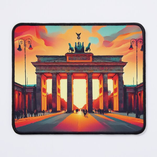 Item preview, Brandenburg Gate at Sunset designed and sold by badguyduh.