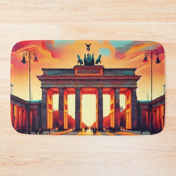 Item preview, Brandenburg Gate at Sunset designed and sold by badguyduh.