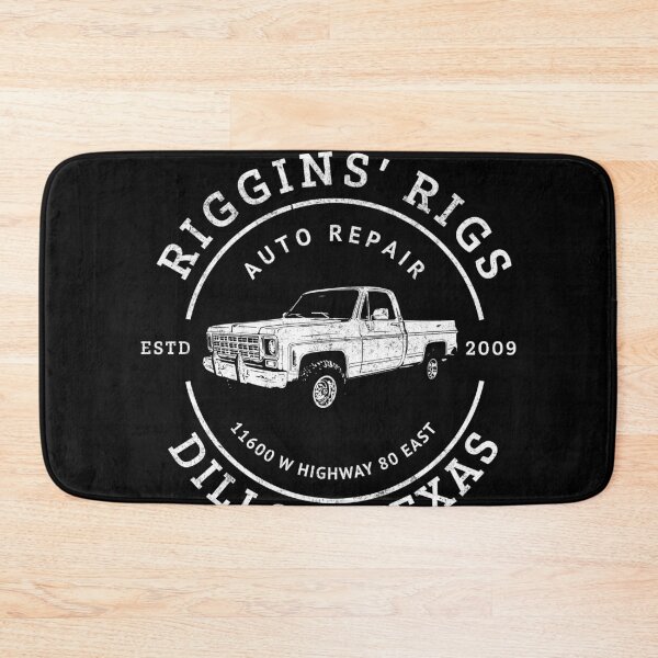 Artikelvorschau, Riggins' Rigs Auto Repair – Dillon, Texas entworfen und verkauft von Primotees.