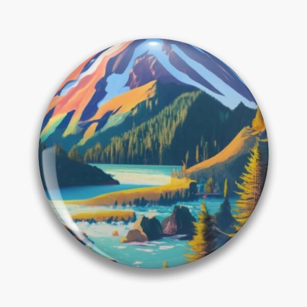 Item preview,  Oregon Mountain, River, And Trees designed and sold by OregonsOwn.
