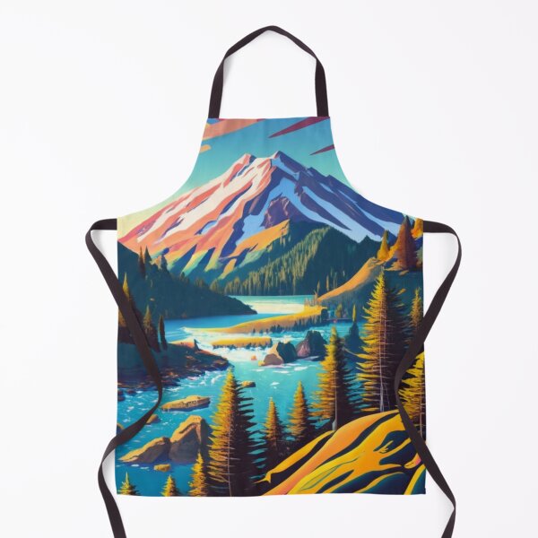 Item preview, Oregon Mountain, River, And Trees designed and sold by OregonsOwn.