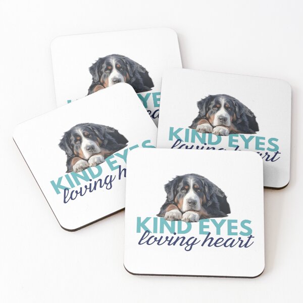 Item preview, Bernese Mountain Dog - Kind Eyes Loving Heart design for bernedoodle and pet lovers designed and sold by TheVirtualSpace.