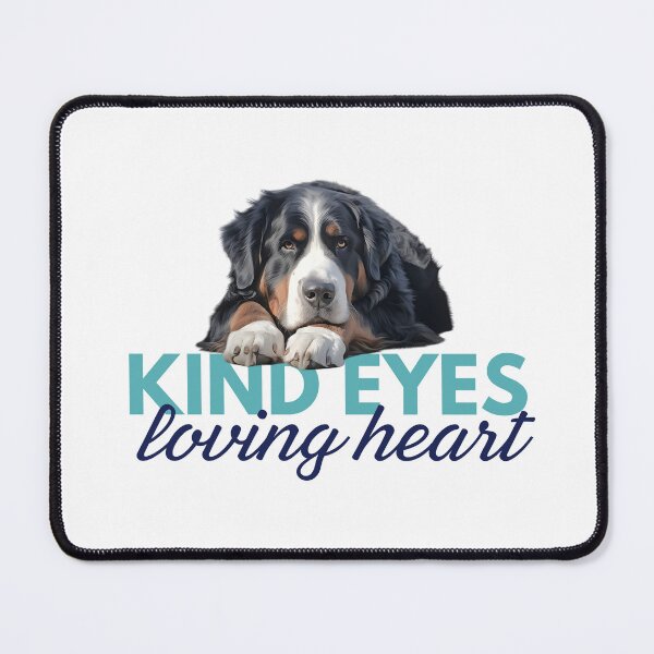 Item preview, Bernese Mountain Dog - Kind Eyes Loving Heart design for bernedoodle and pet lovers designed and sold by TheVirtualSpace.