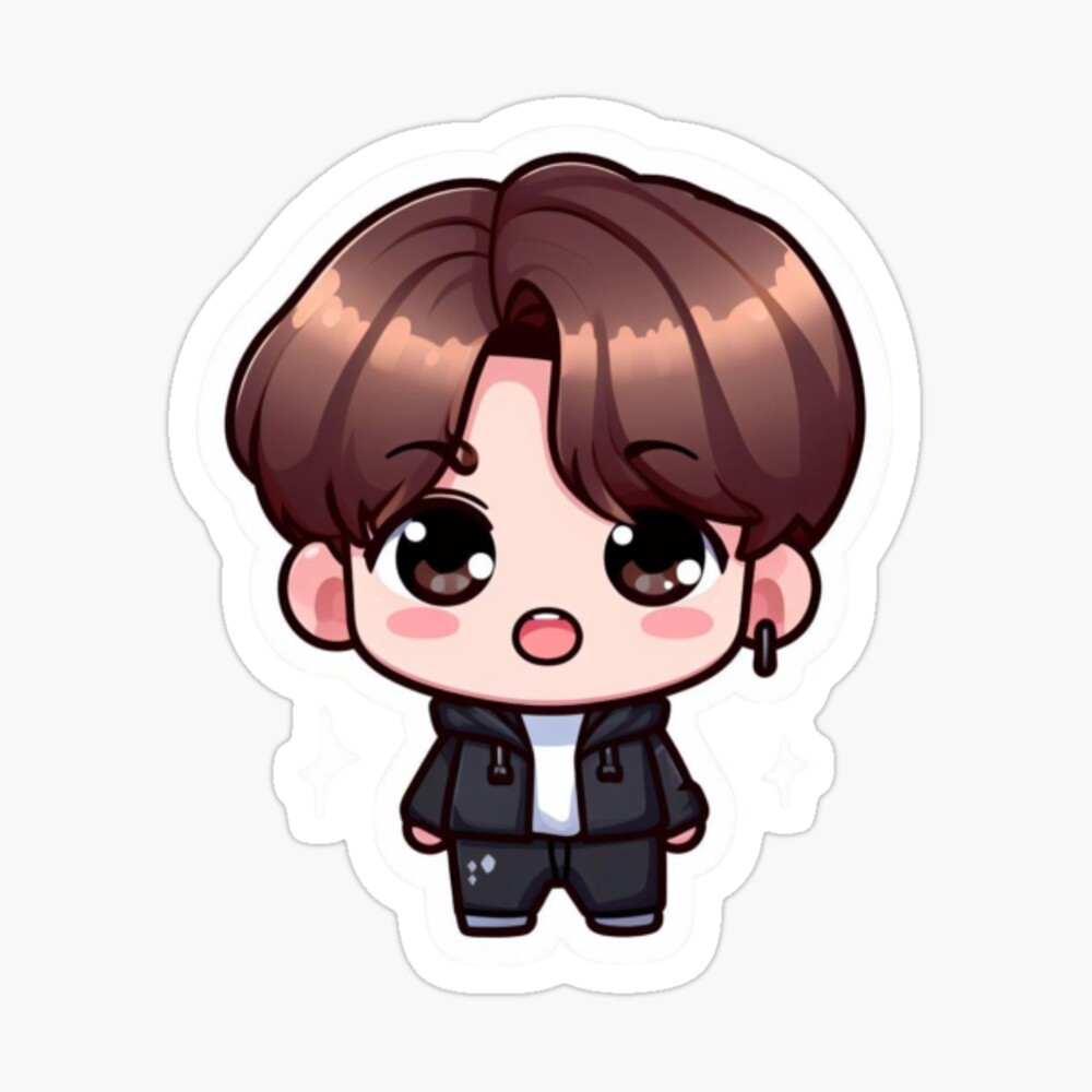 jungkook golden green cover Sticker for Sale by seokjinnieworld