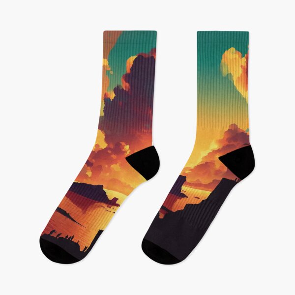 Item preview, Easter Island at Sunset designed and sold by badguyduh.