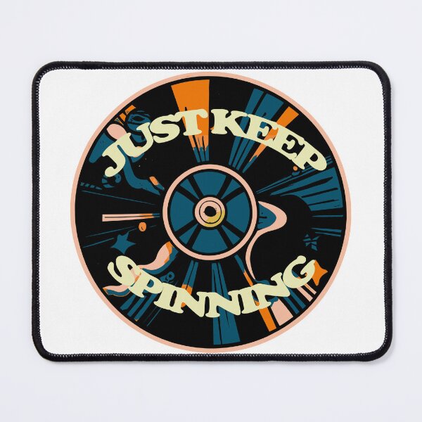 Item preview, Just Keep spinning- Vinyl designed and sold by Ivanc2814.