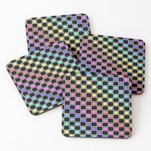 Item preview, Retro Rainbow Checkers designed and sold by BeJolley.