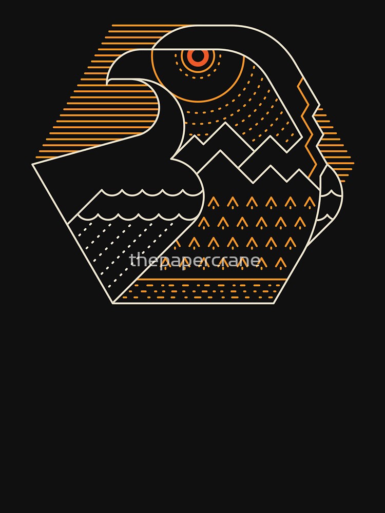 Aperçu 7 sur 7. T-shirt classique avec l'œuvre Gardien de la Terre créée et vendue par thepapercrane.