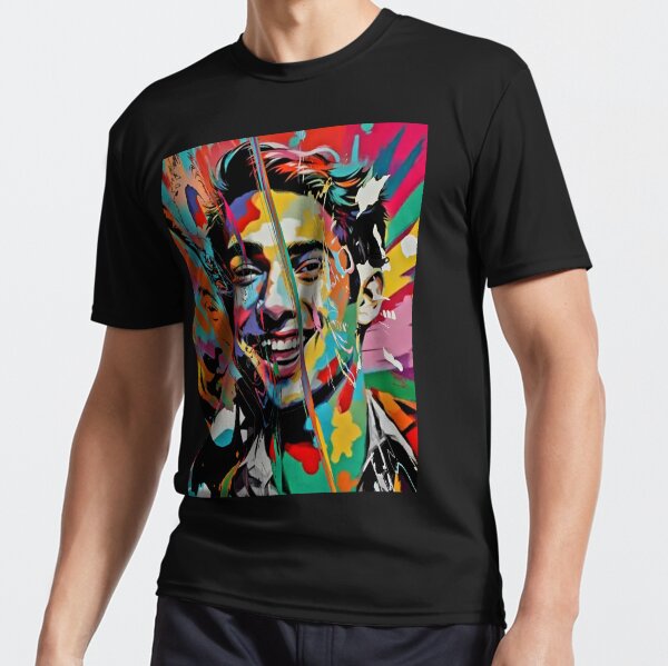 Item preview, Popart Happy Face Young Man designed and sold by HG-Creation-Design.