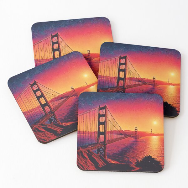 Item preview, Golden Gate Bridge at Sunset designed and sold by badguyduh.