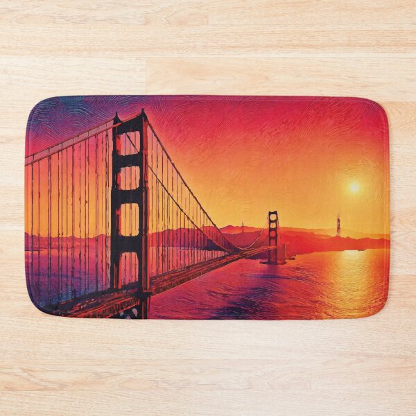 Item preview, Golden Gate Bridge at Sunset designed and sold by badguyduh.